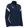 Leona Training 1/4 Zip Top W NAV/WHT M Teknisk treningsgenser til dame